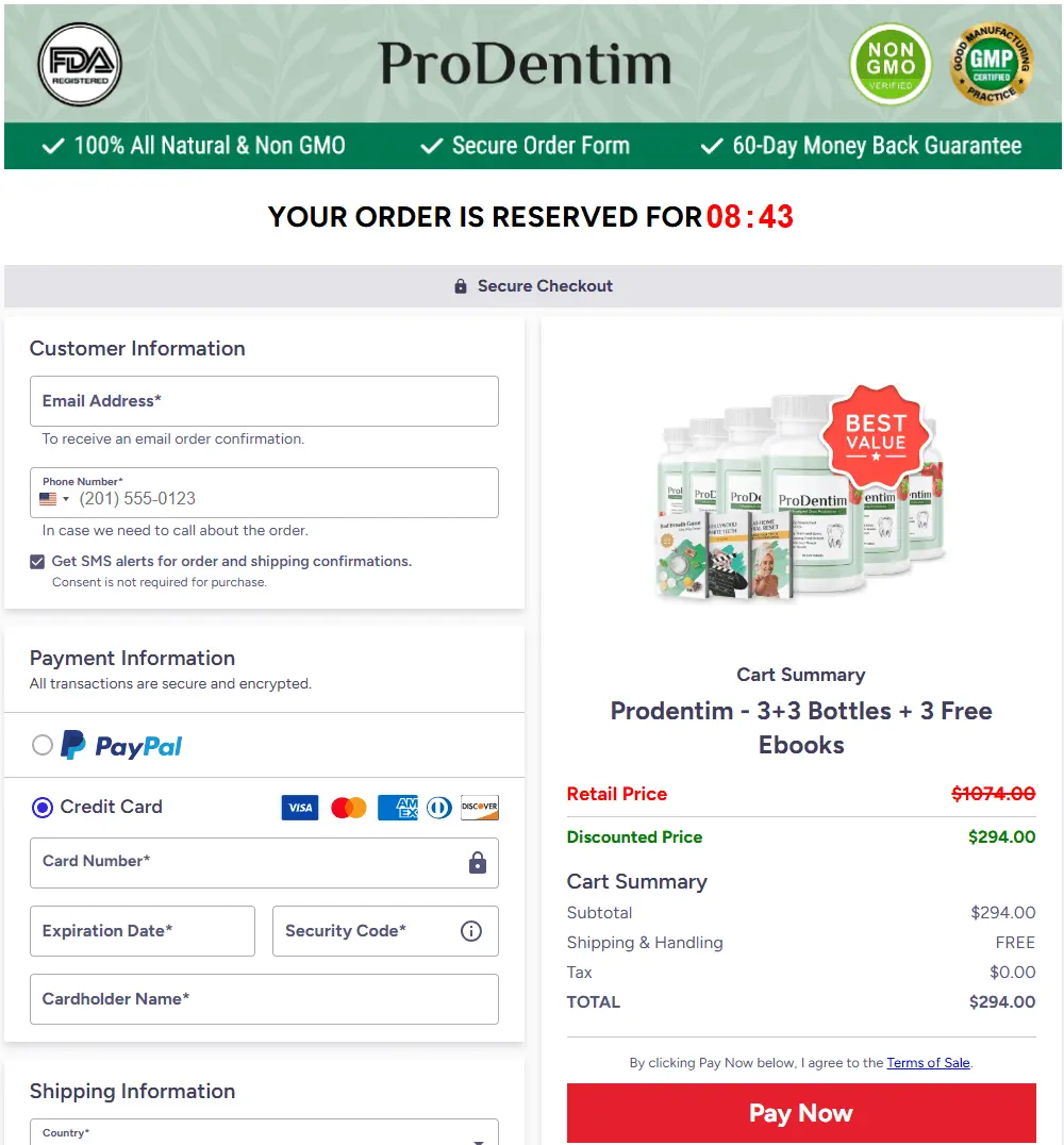 ProDentim-Secure-Checkout